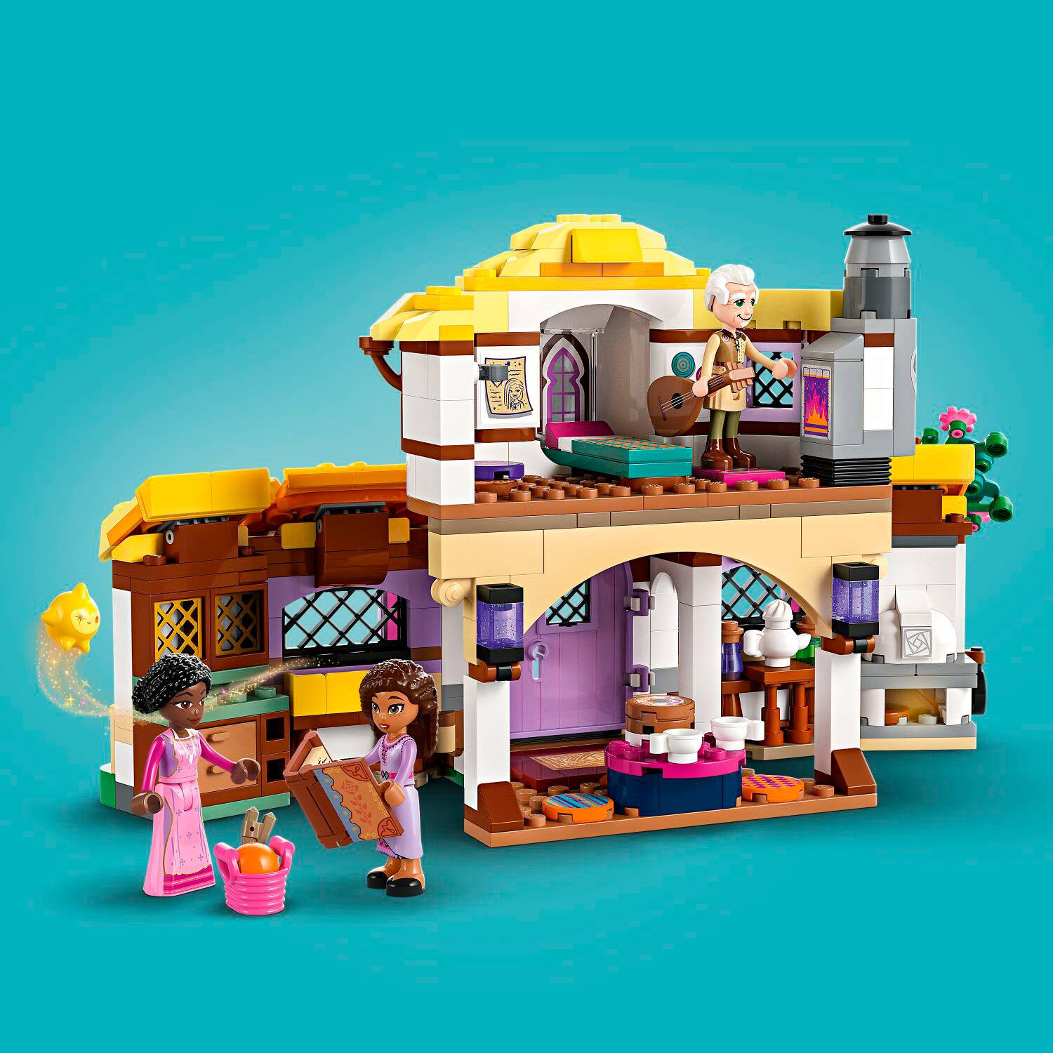 Alt View 11. LEGO - Disney Asha’s Cottage Princess Building Toy Set 43231.