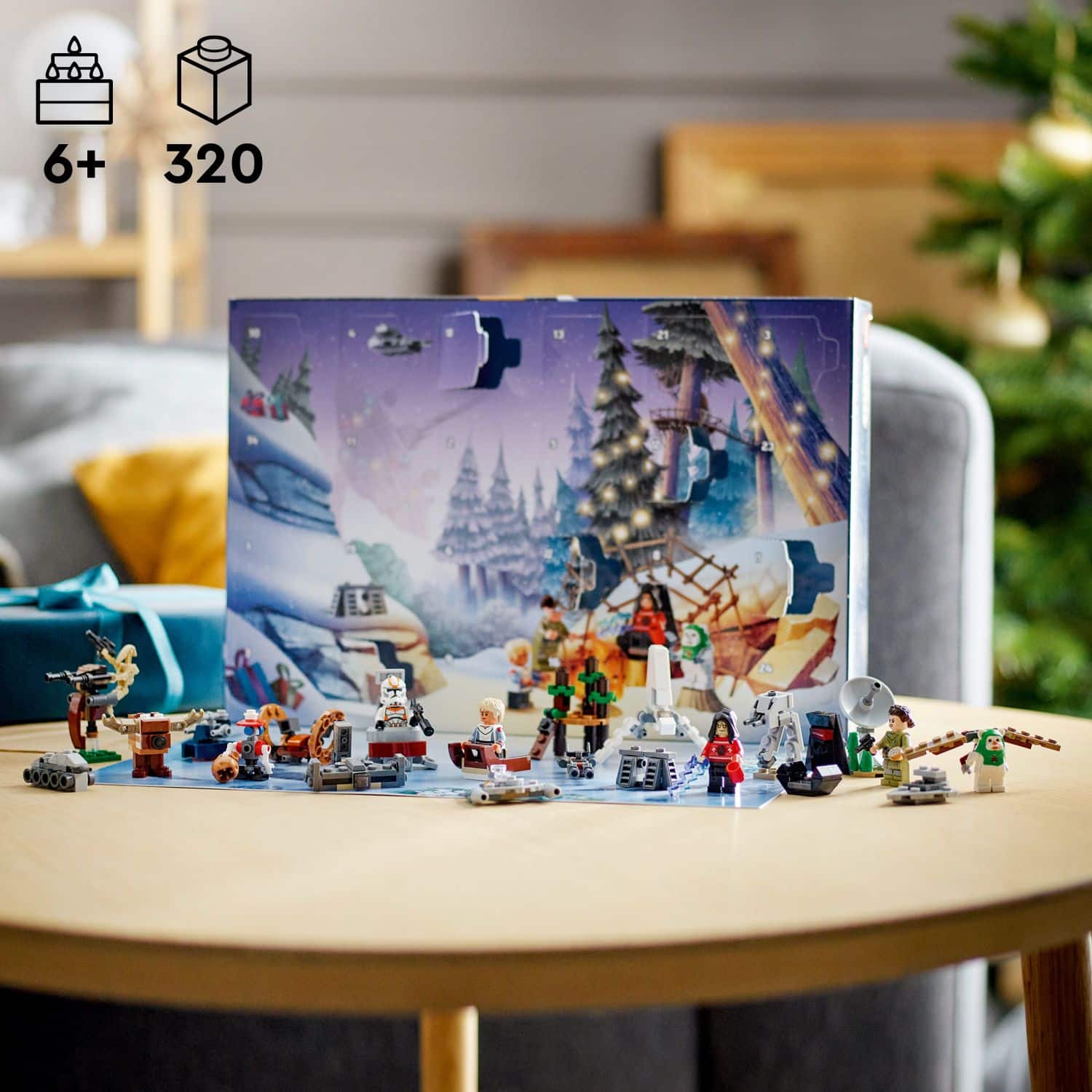 Angle. LEGO - Star Wars Advent Calendar 75366.
