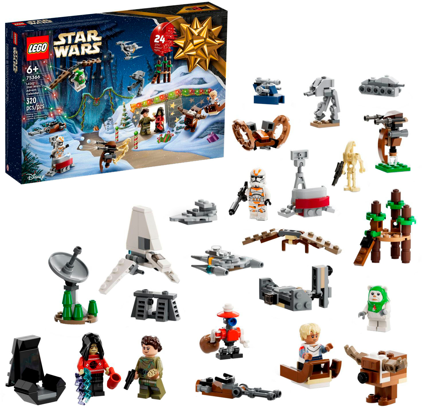 LEGO Star Wars Advent Calendar 75366 6427951 - Best Buy