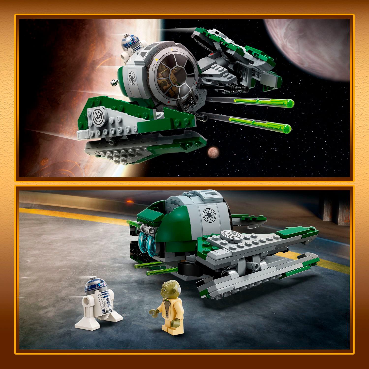 Alt View 11. LEGO - Yoda's Jedi Starfighter 75360.