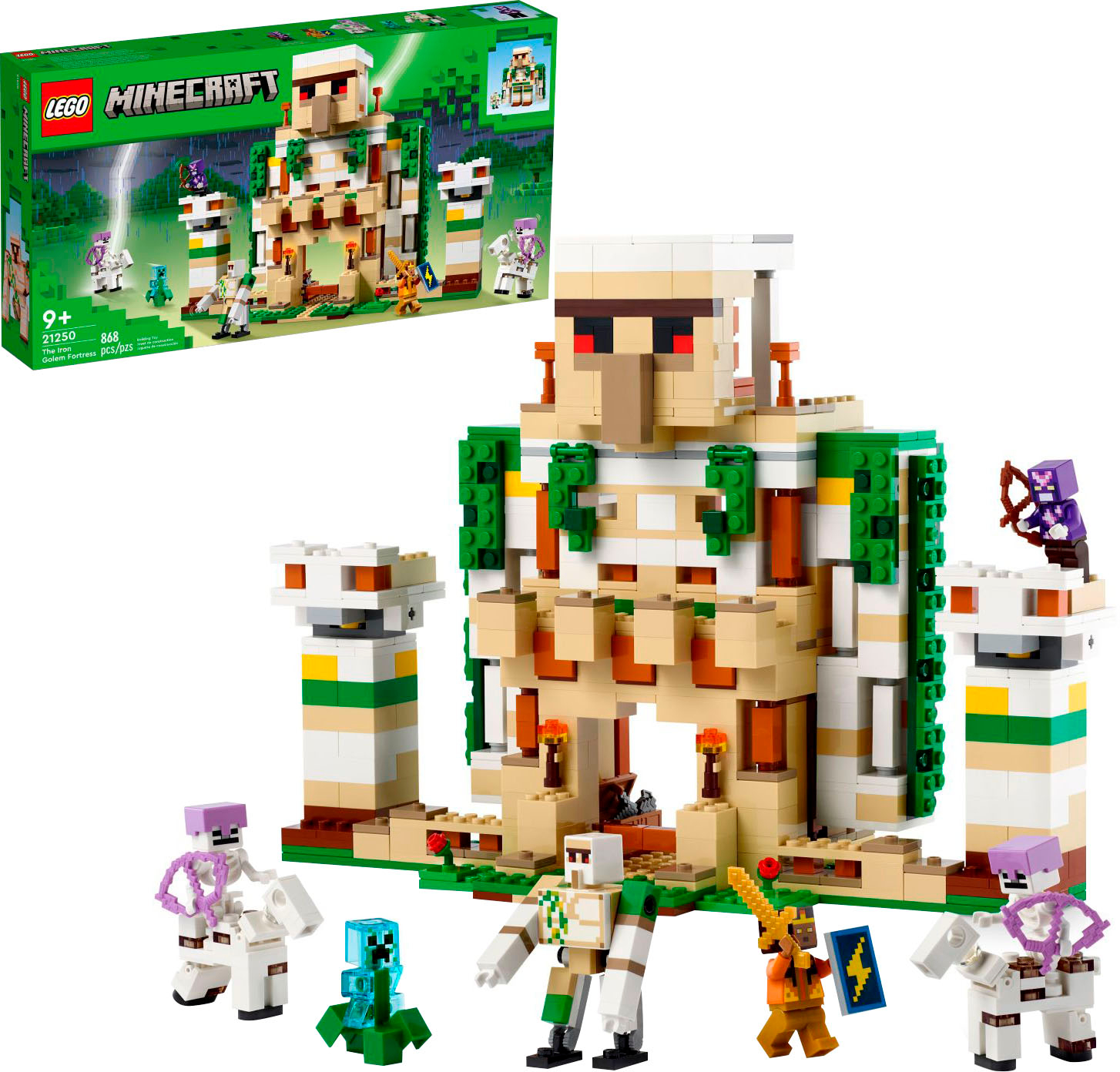 Best Buy: LEGO Minecraft The Iron Golem 21123 6135560
