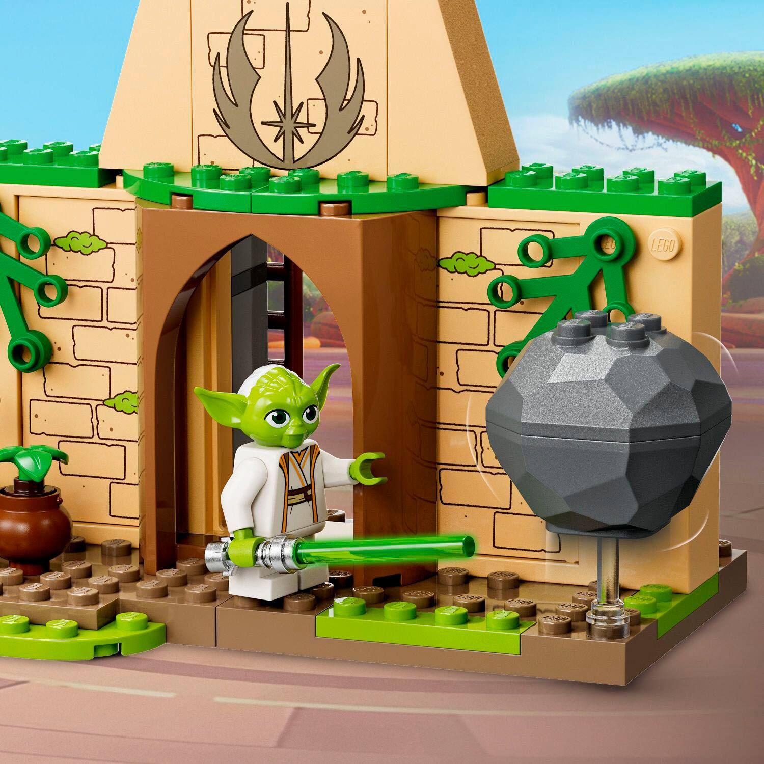 Alt View 11. LEGO - Star Wars Tenoo Jedi Temple 75358.