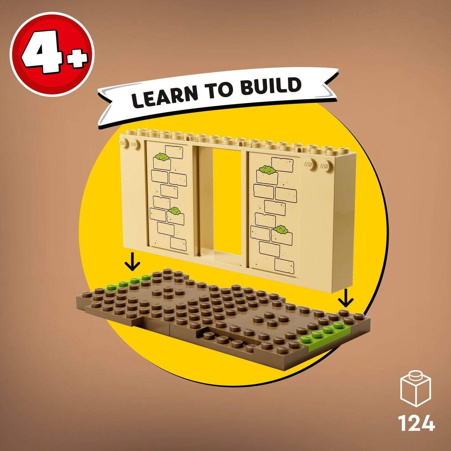 Alt View 12. LEGO - Star Wars Tenoo Jedi Temple 75358.