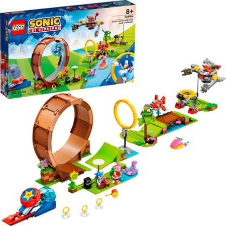 LEGO - Sonic the Hedgehog Sonic’s Green Hill Zone Loop Challenge Playset 76994