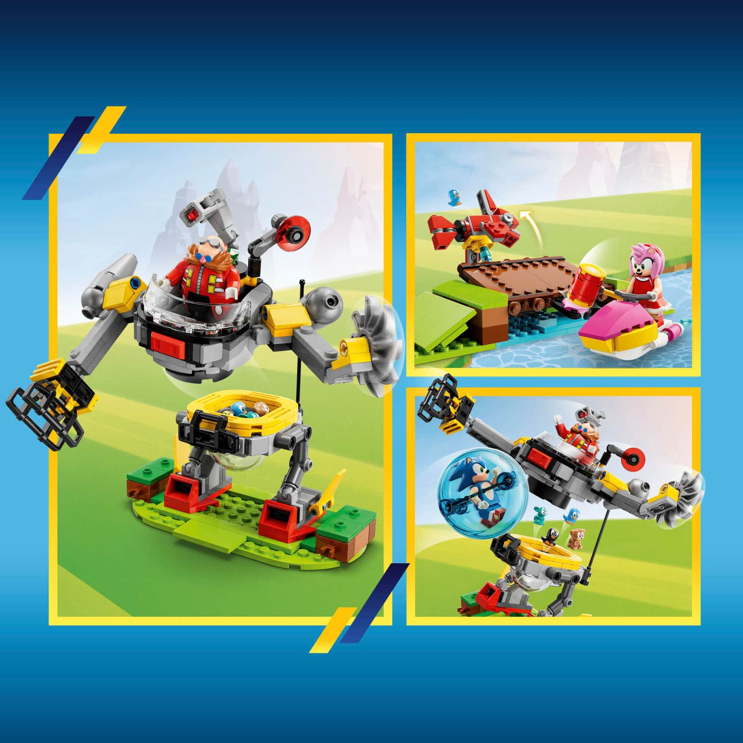 LEGO Sonic the Hedgehog Sonic’s Green Hill Zone Loop Challenge Playset  76994 6427606 - Best Buy