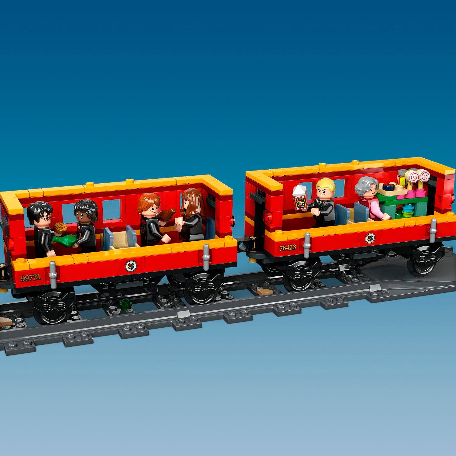 Left. LEGO - Harry Potter Hogwarts Express & Hogsmeade Station 76423.
