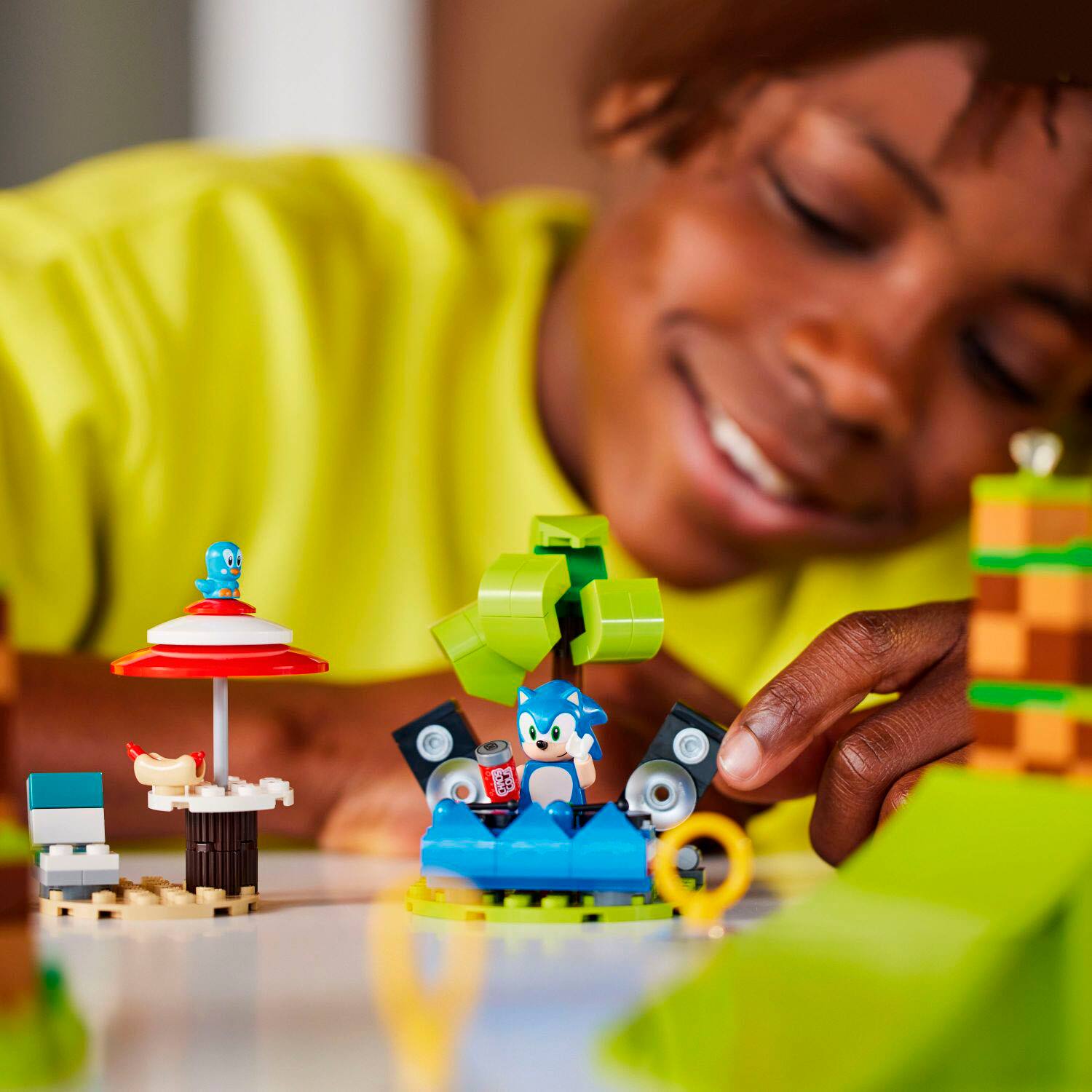 Alt View 12. LEGO - Sonic the Hedgehog Sonic’s Speed Sphere Challenge Playset 76990.