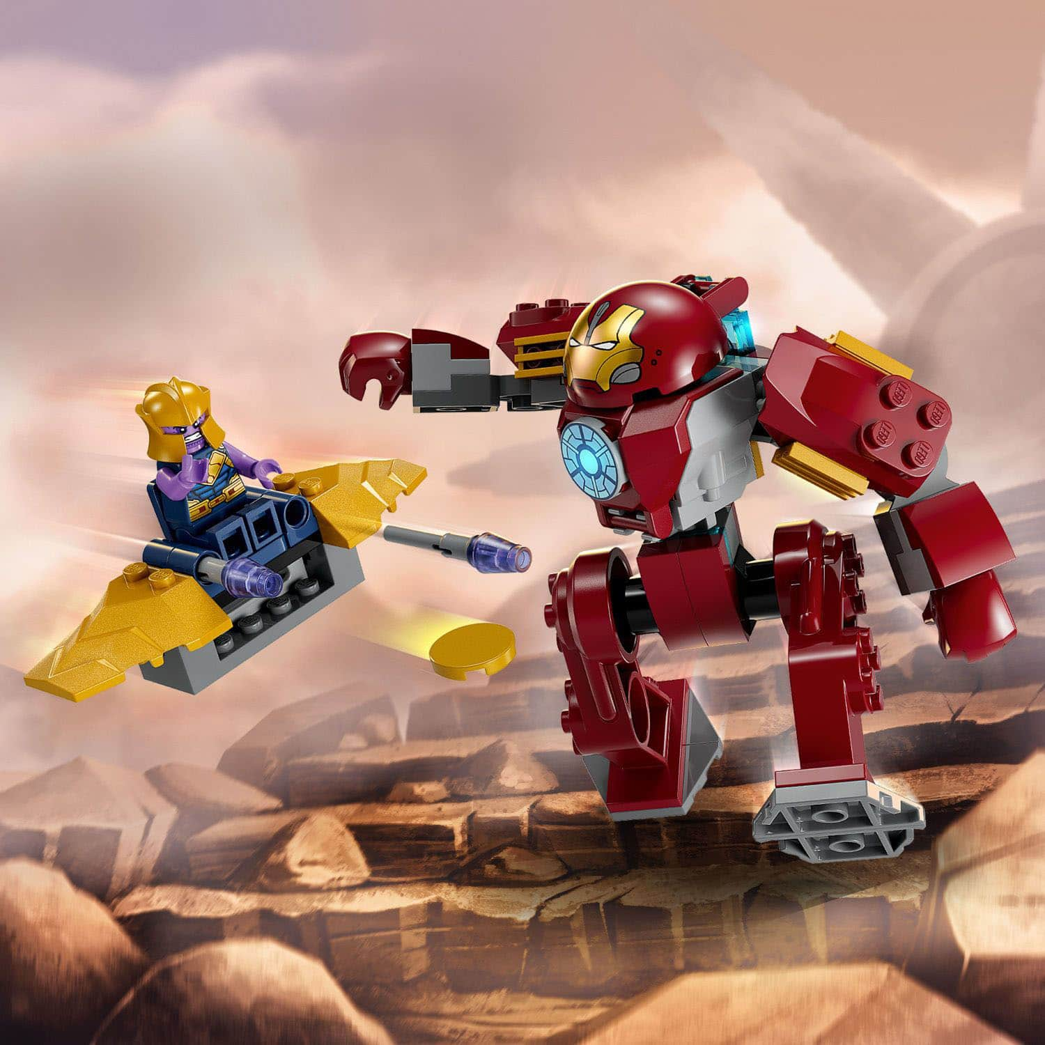 LEGO Marvel Iron Man Hulkbuster vs. Thanos 76263 6427758 - Best Buy