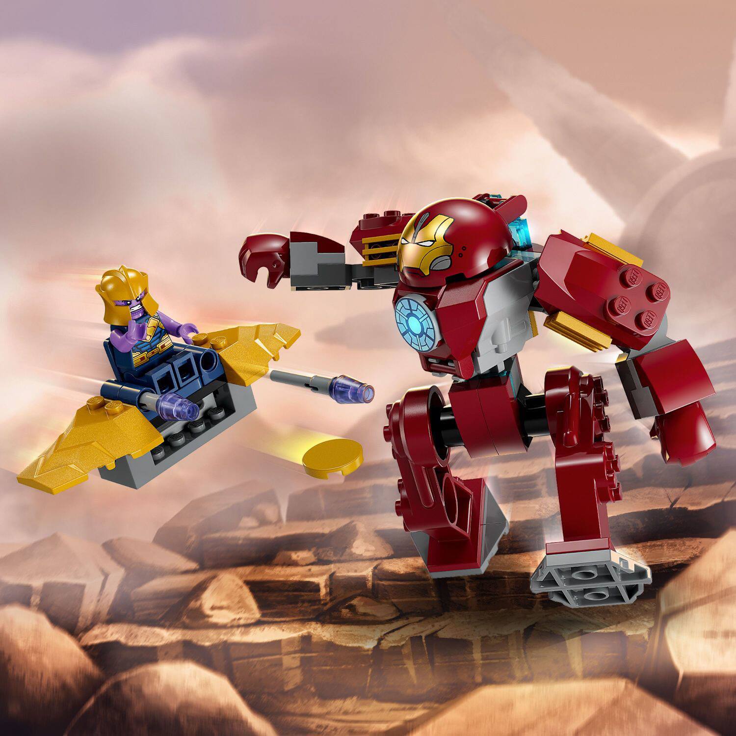 Alt View 13. LEGO - Marvel Iron Man Hulkbuster vs. Thanos 76263.