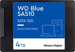WD - Blue SA510 4TB Internal SSD SATA - Front_Zoom
