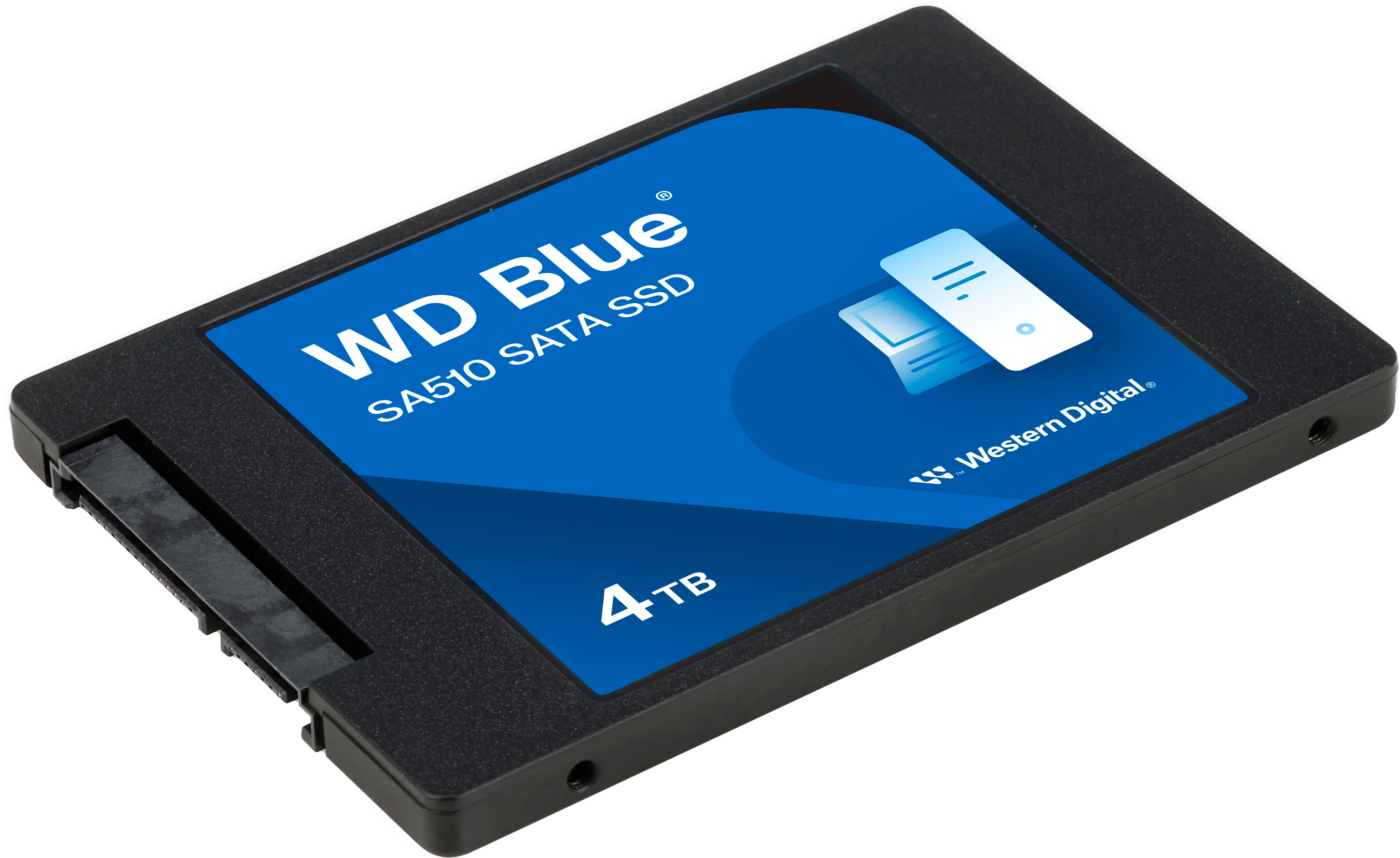 Western Digital 4TB WD Blue 3D NAND Internal PC SSD Western