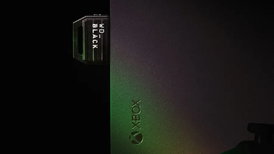 Alt View 16. WD - BLACK C50 1TB Storage Expansion Card for Xbox Series X|S Gaming Console SSD - Black.