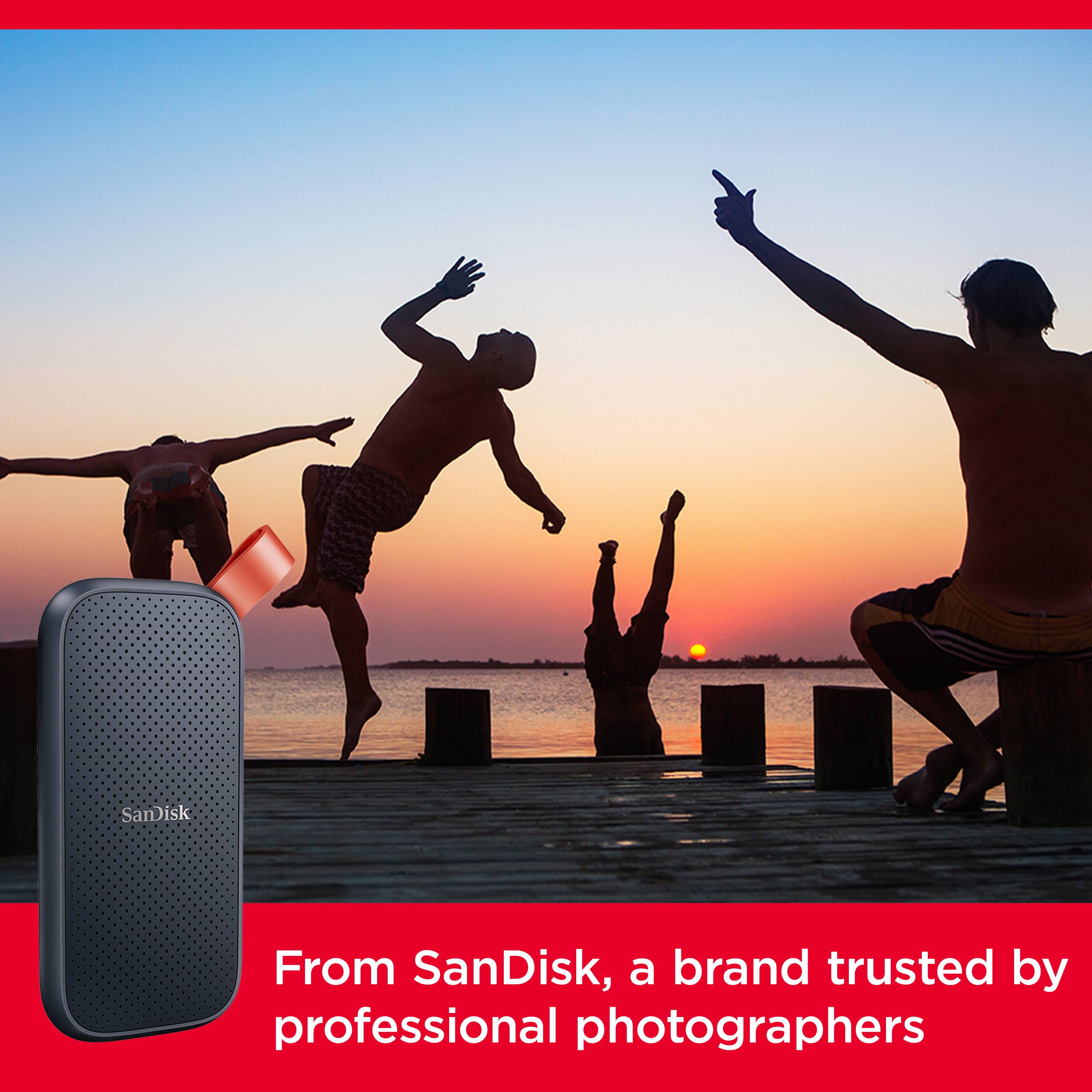 SanDisk is a brand trusted by professional photographers.