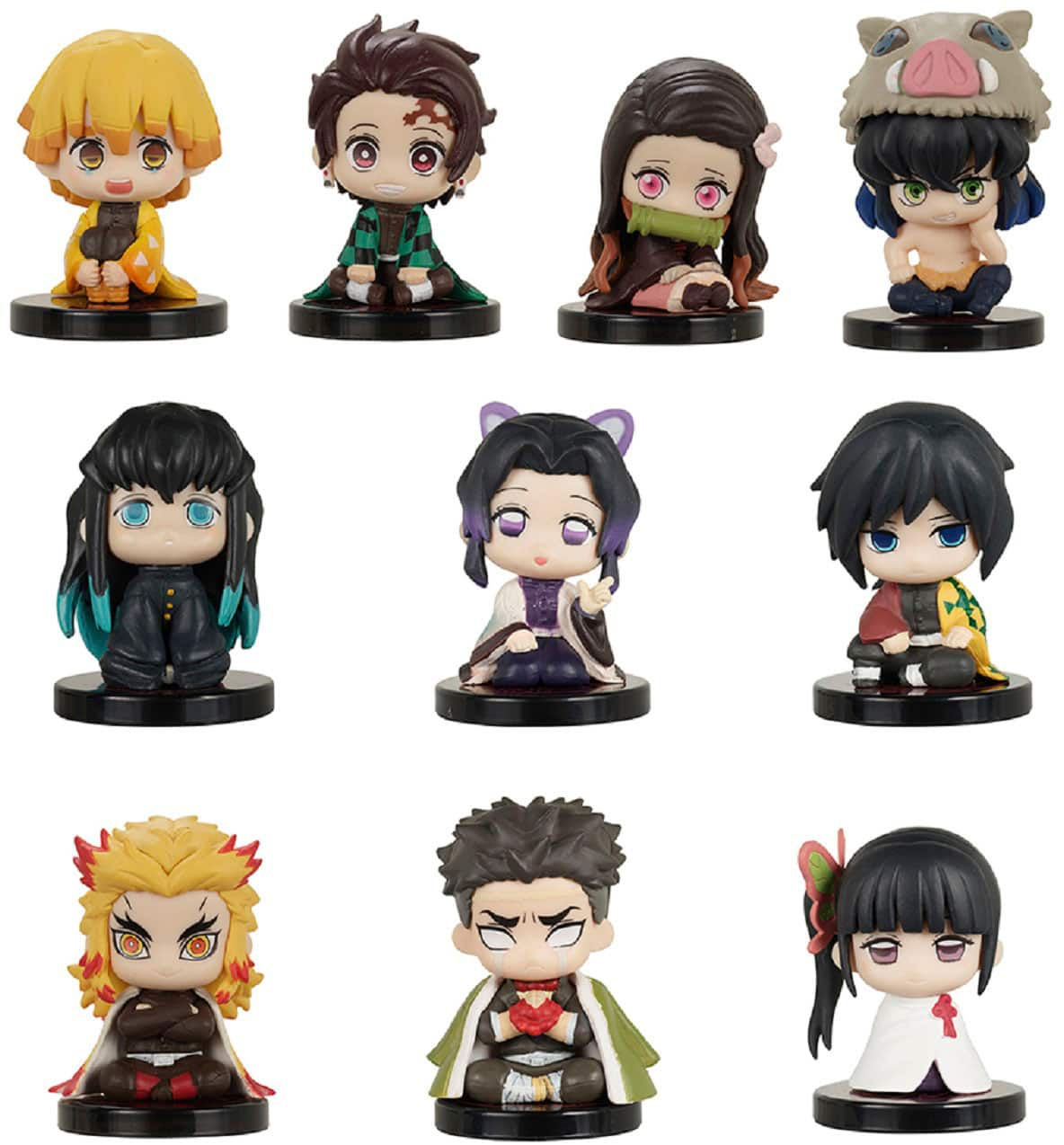 Mini figurines Demon Slayer