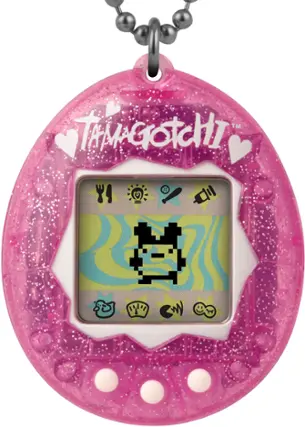 Front. Tamagotchi - Original - Pink Glitter.