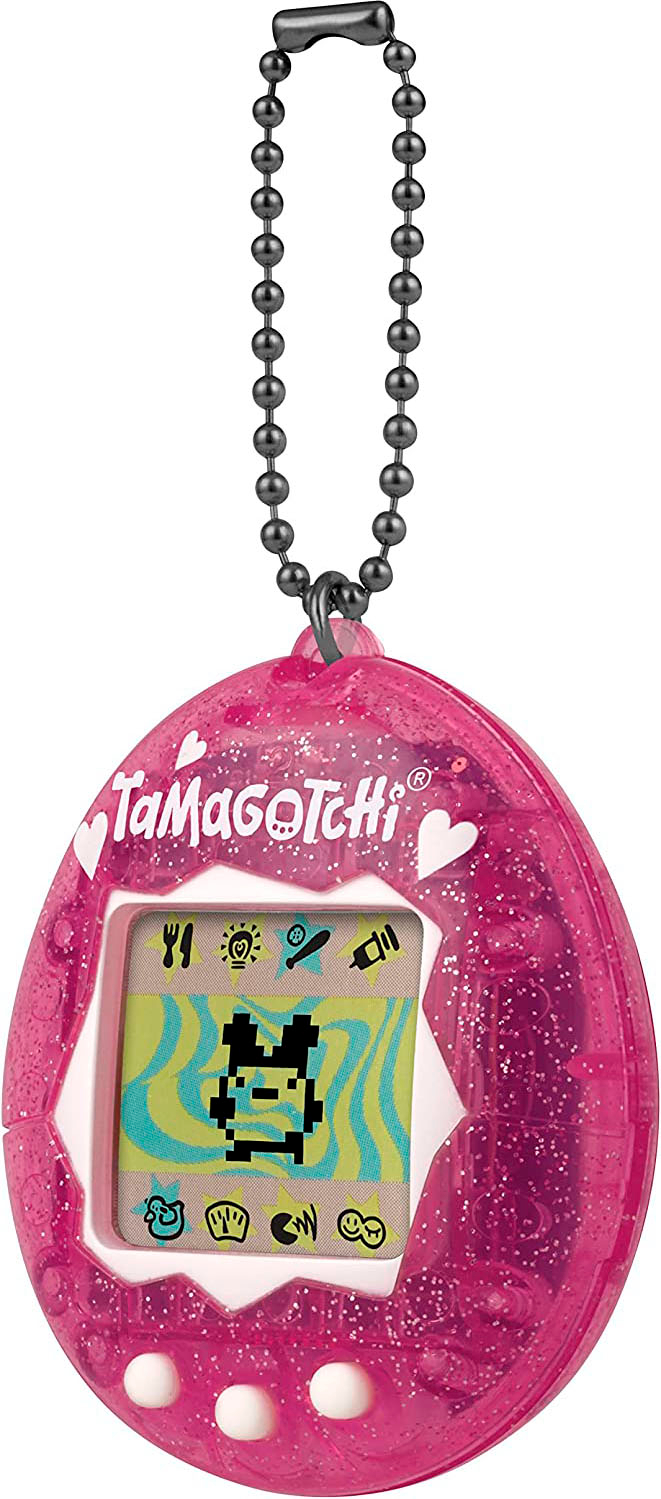 Tamagotchi Original Purple Pink Clock - Juguettos