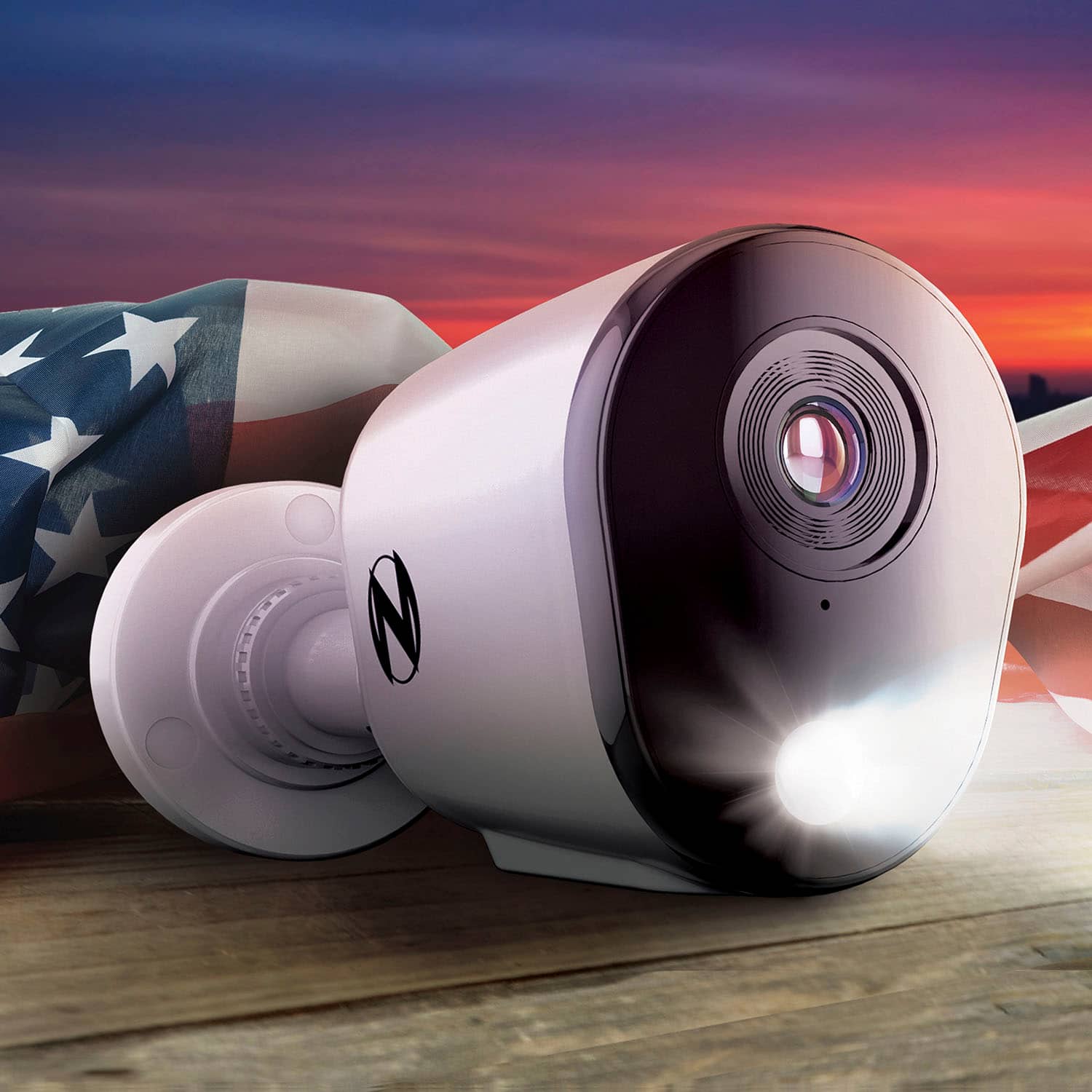 Alt View 12. Night Owl - 12 Channel 6 Camera Wired 4K 2TB DVR Security System - White.