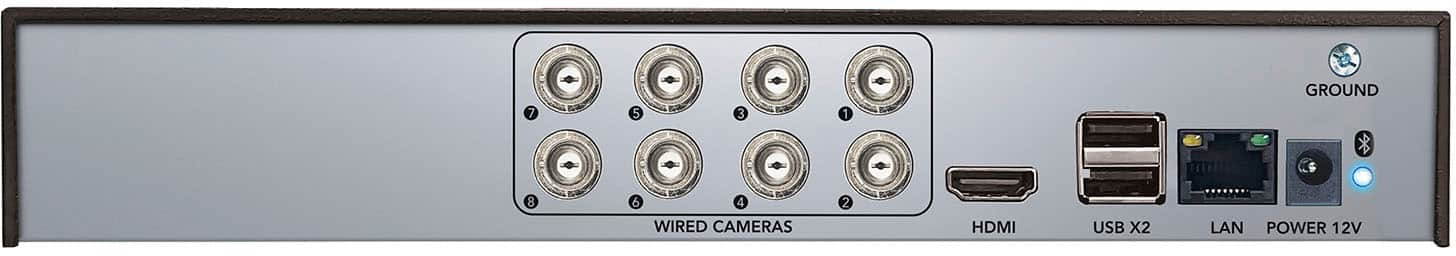 Night Owl – 12 Channel 8 Camera Wired 2K 1TB DVR Security System with 2-way Audio – White Sansujyuku sansujyuku.com