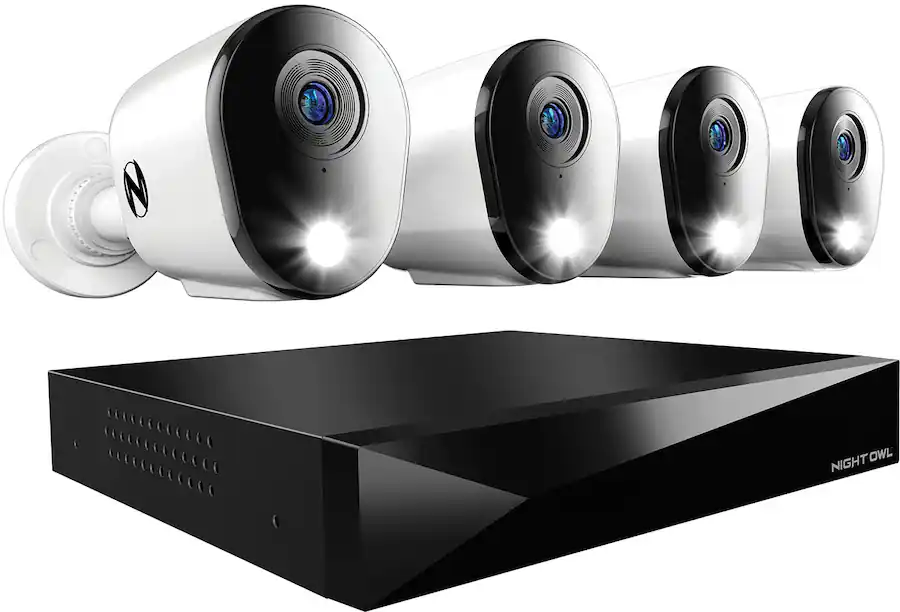 Night Owl 12 Channel Camera Wired 2K 1TB DVR Security System