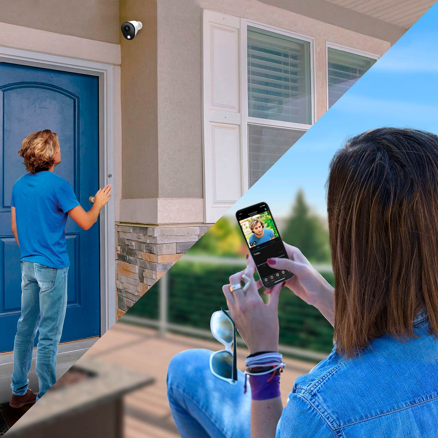 Alt View 16. Night Owl - 10 Channel 6 Camera Wireless 2K 1TB NVR Security System - White.