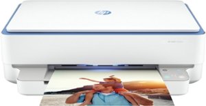 HP - ENVY 6065e Wireless All-in-One Inkjet Printer with 3 months of Instant Ink included with HP+ - Front_Zoom