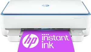 HP - ENVY 6065e Wireless All-in-One Inkjet Printer with 3 months of Instant Ink included with HP+ - Front_Zoom