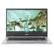 Front. ASUS - CX1 14" Chromebook - Intel Celeron N4500 with 8GB Memory - 64GB eMMC - Transparent Silver.