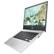 Left. ASUS - CX1 14" Chromebook - Intel Celeron N4500 with 8GB Memory - 64GB eMMC - Transparent Silver.