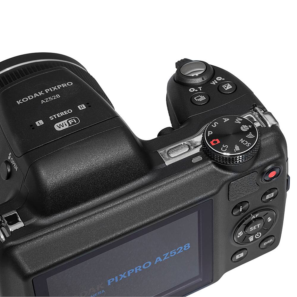 Alt View 11. Kodak - PIXPRO AZ528 Bridge Camera - Black.