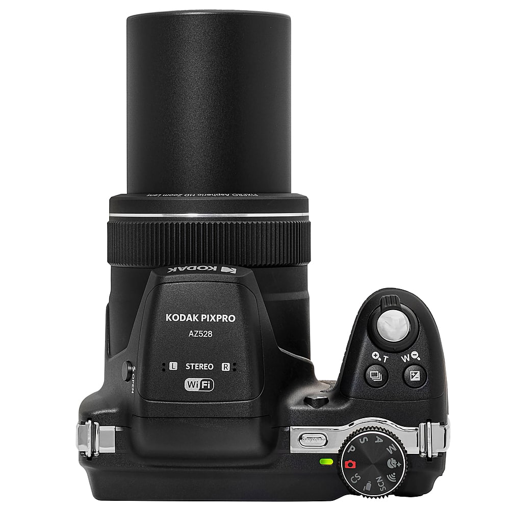 Alt View 1. Kodak - PIXPRO AZ528 Bridge Camera - Black.