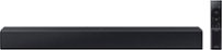 Samsung - HW-C400/ZA 2.0 Channel C-Series Soundbar with Built-in Woofer - Black - Front_Zoom