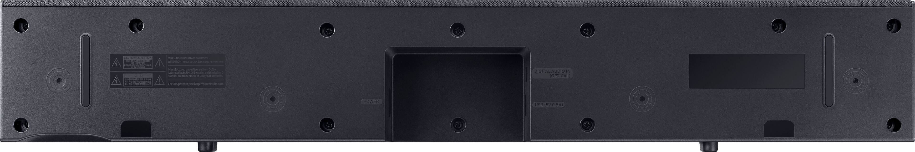 Alt View 17. Samsung - HW-C400/ZA 2.0 Channel C-Series Soundbar with Built-in Woofer - Black.