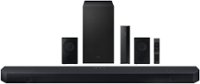 Samsung - Q series 5.1.2ch Wireless Dolby Atmos Soundbar w/ Q Symphony - Titan Black - Front_Zoom