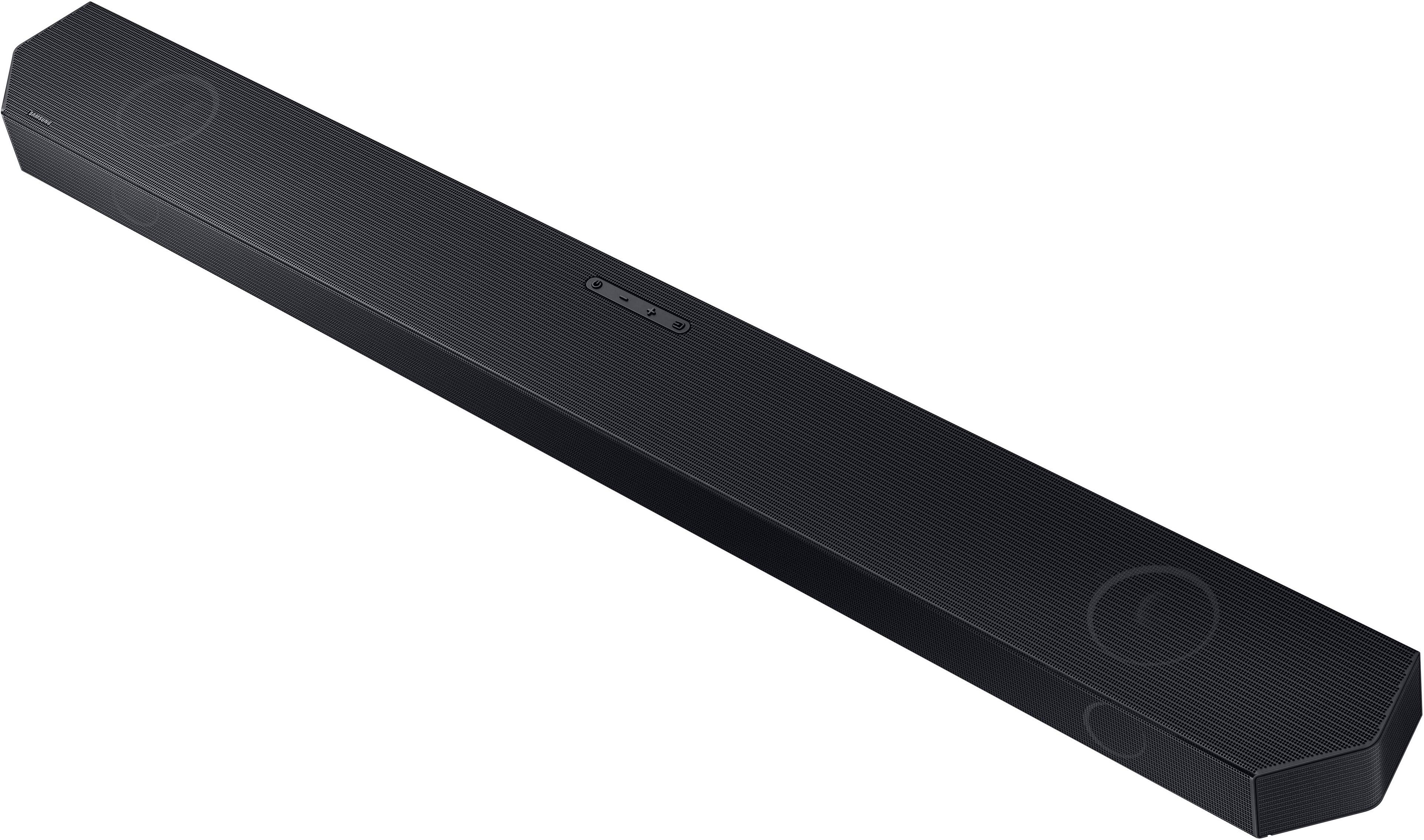 Alt View 12. Samsung - Q series 5.1.2ch Wireless Dolby Atmos Soundbar w/ Q Symphony - Titan Black.