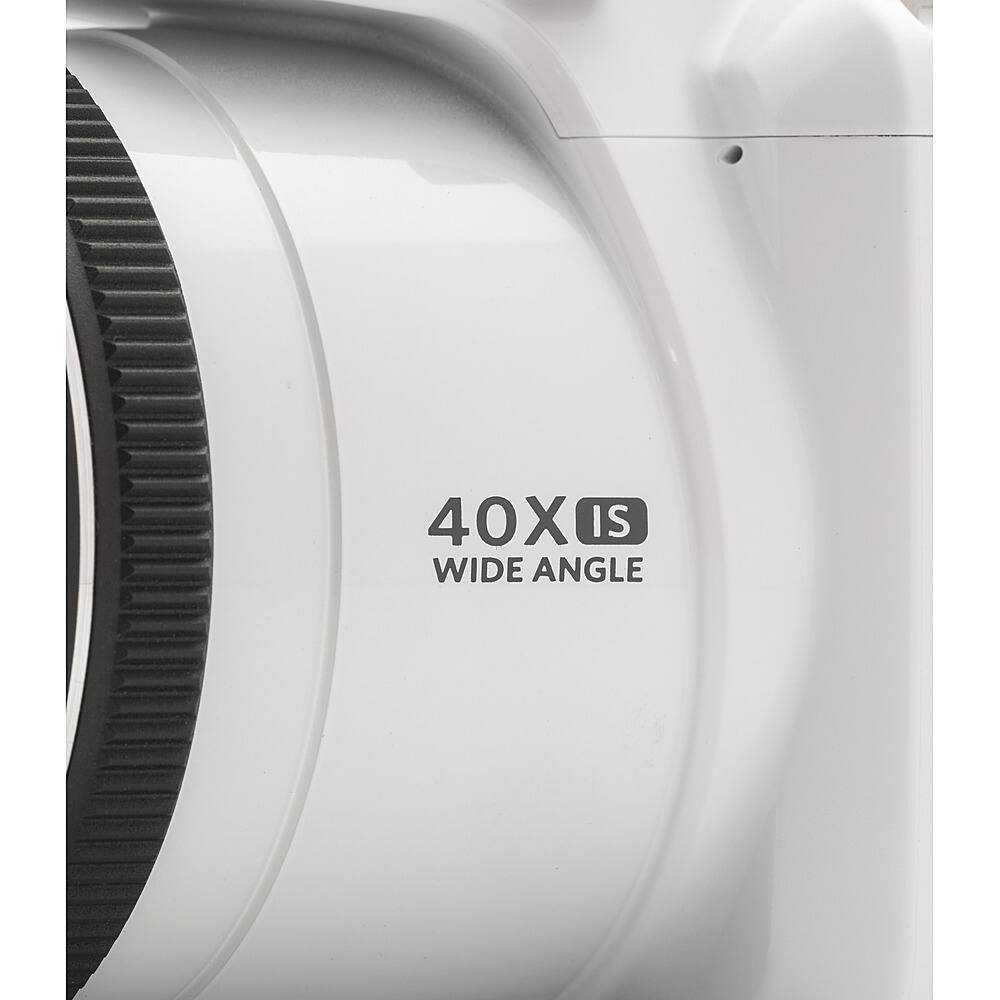 Alt View 19. Kodak - PIXPRO AZ405 20.7 Megapixel Compact Camera - White.