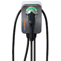ChargePoint - Home Flex J1772 Level 2 NEMA 6-50 Electric Vehicle (EV) Charger - Gray - Front_Zoom