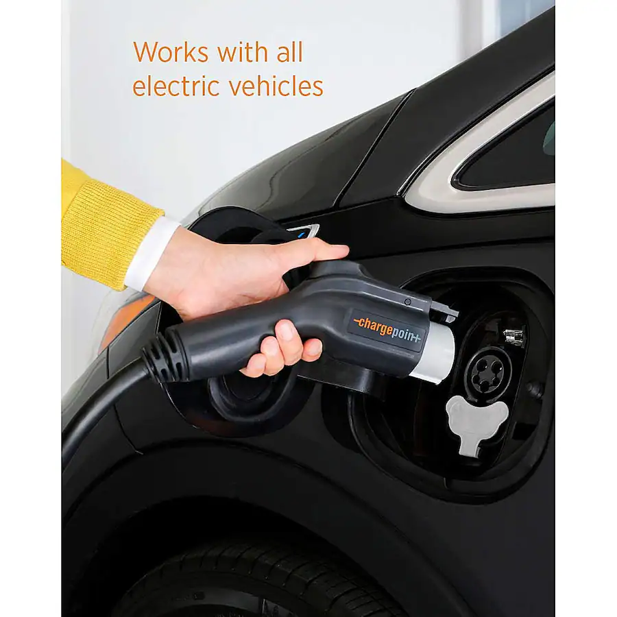Charge Point Home Flex Level 2 WiFi NEMA 14 50 Plug Electric Vehicle EV ...