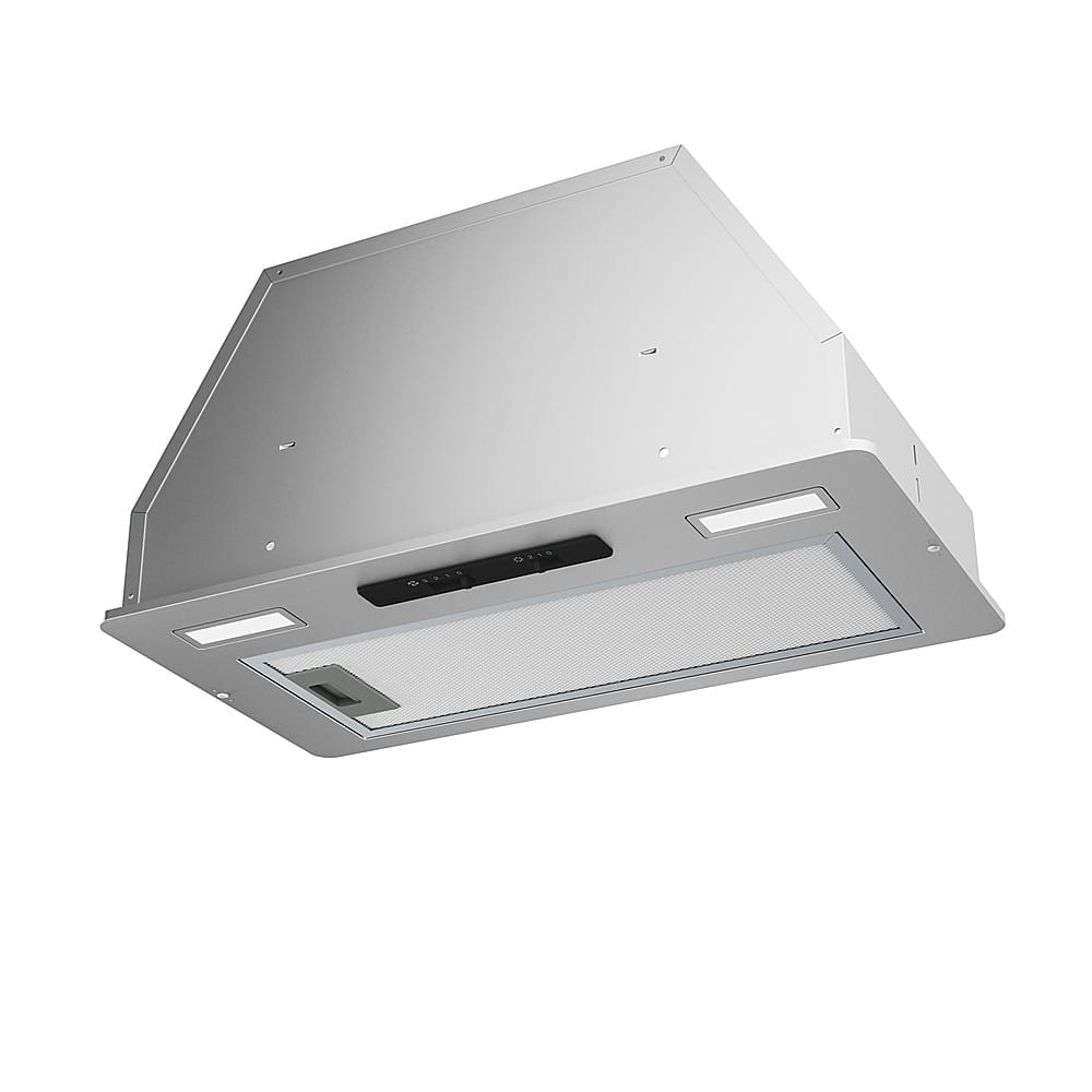 Angle. Zephyr - Tornado Mini Energy Star 21 in. 290 CFM Insert Range Hood - stainless steel.