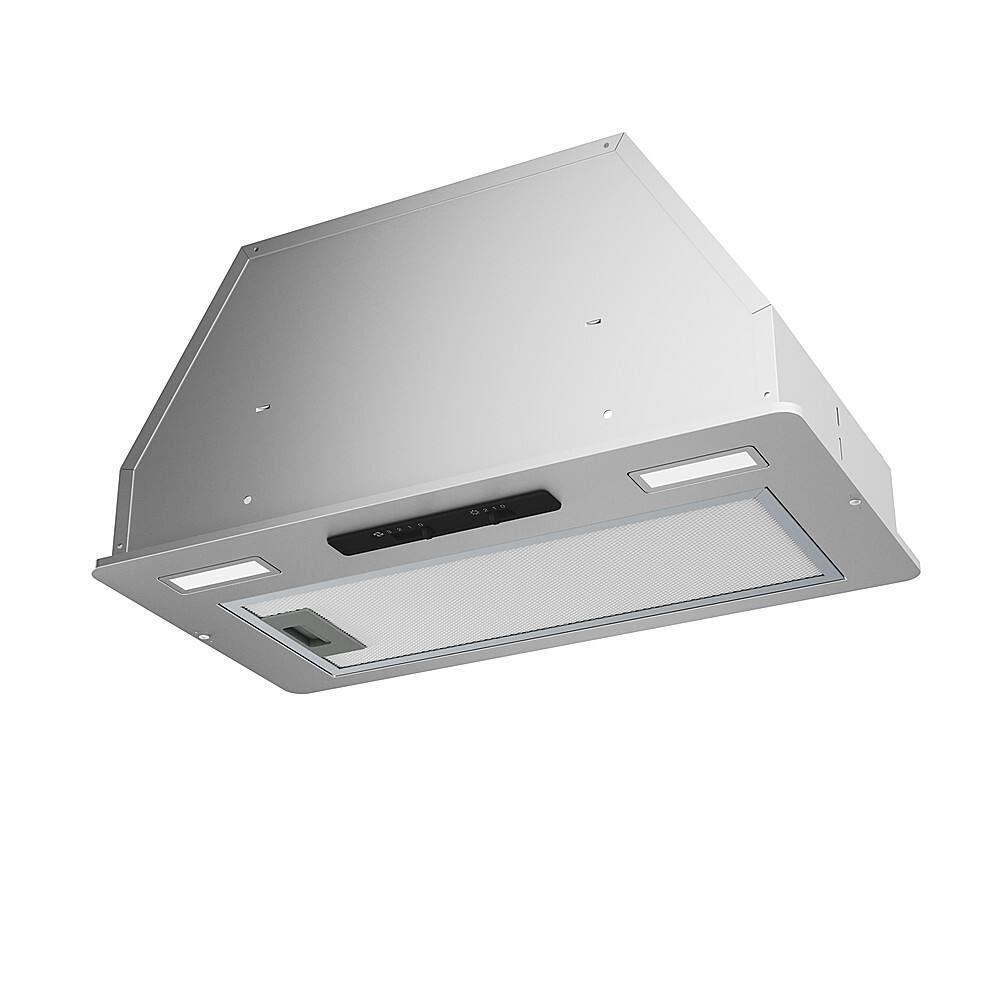 Angle. Zephyr - Tornado Mini Energy Star 21 in. 290 CFM Insert Range Hood - stainless steel.