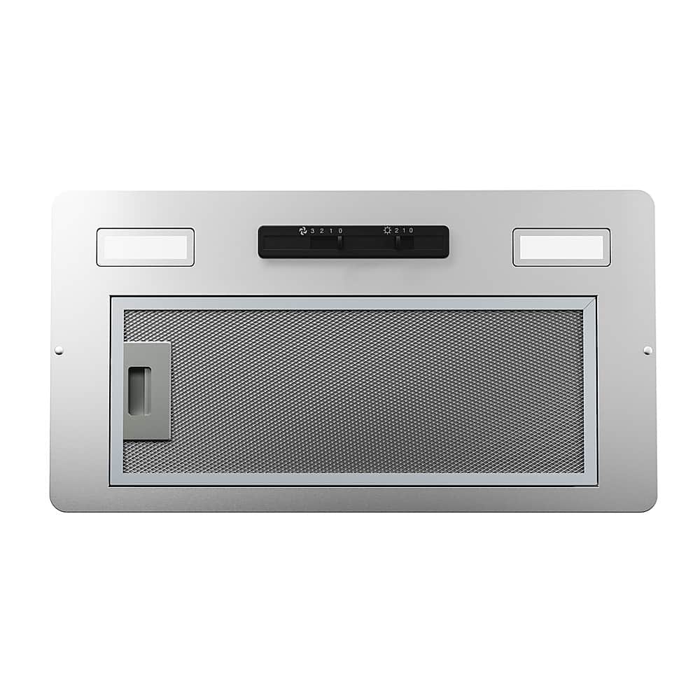 Zephyr - 21 inches - Externally Vented - Range Hood Insert - Stainless Steel - Front_Zoom