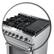 Alt View 15. Forno Appliances - Lazio Alta Qualita 4.62 Cu. Ft. Freestanding Dual Fuel Range with Convection Oven - Stainless Steel.