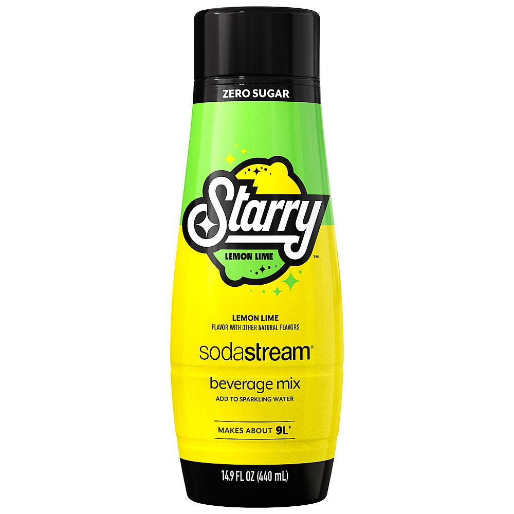Front. SodaStream - SodaStream Starry Zero Beverage Mix, 440ml.