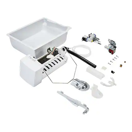 Front. Whirlpool - Ice Maker Kit - White.