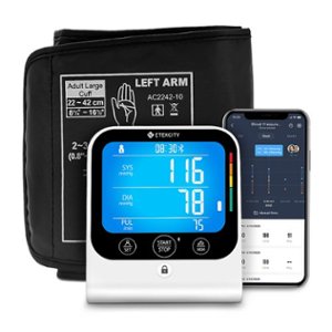 Etekcity - Smart Blood Pressure Monitor - White