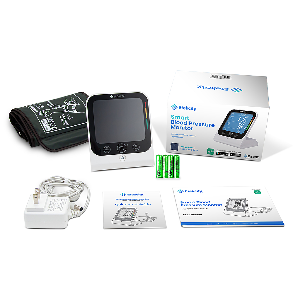 Blood Pressure Monitors - Package Etekcity Smart Blood Pressure