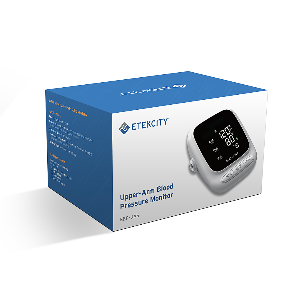 Blood Pressure Monitors - Package Etekcity Blood Pressure Monitor
