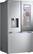 Alt View 14. LG - Standard-Depth MAX 30.7 Cu. Ft. French Door Smart Refrigerator with InstaView - Stainless Steel.