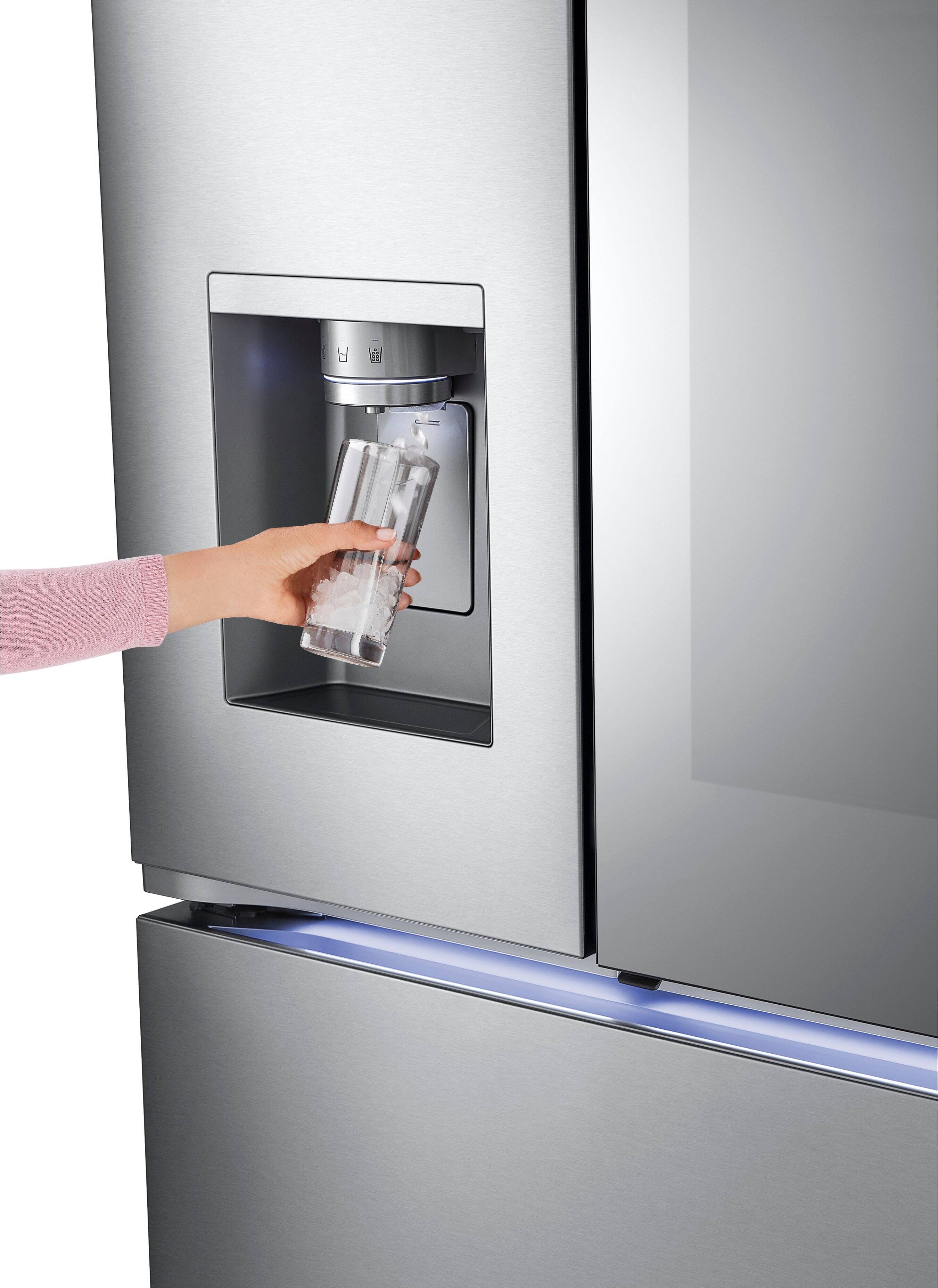 Alt View 25. LG - Standard-Depth MAX 30.7 Cu. Ft.  French Door Smart Refrigerator with InstaView - Stainless Steel.