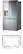 Left. LG - Standard-Depth MAX 30.7 Cu. Ft. French Door Smart Refrigerator with InstaView - Stainless Steel.