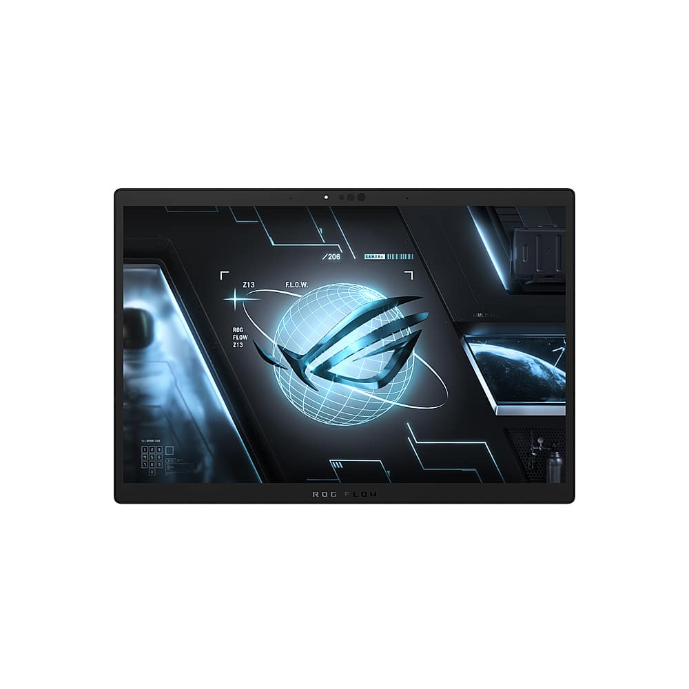 ASUS - ROG Flow Z13 13.4” Touch-Screen QHD Gaming Laptop - Intel Core i9 with 16GB Memory - NVIDIA GeForce RTX 4050 - 1TB SSD - Mixed Black - Front_Zoom